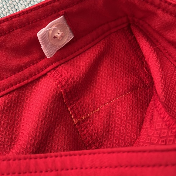 Size 10 Greenlines swim board shorts with adjustable waist and rainbow sides - Picture 3 of 3